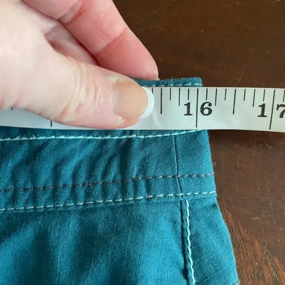 Title Nine Skirt Teal Size 6 - Picture 5 of 6